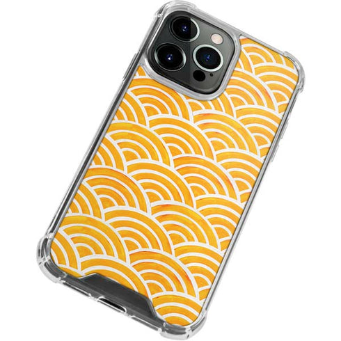 Cat Coq Japanese Wave iPhone 13 Pro Max Clear Case
